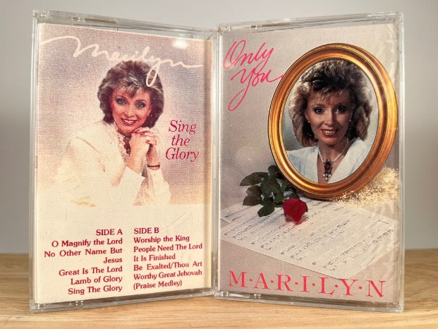 MARILYN - sing the glory and only you - CASSETTE SET
