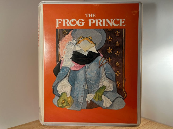 THE FROG PRINCE - troll associates read along - CASSETTE SET