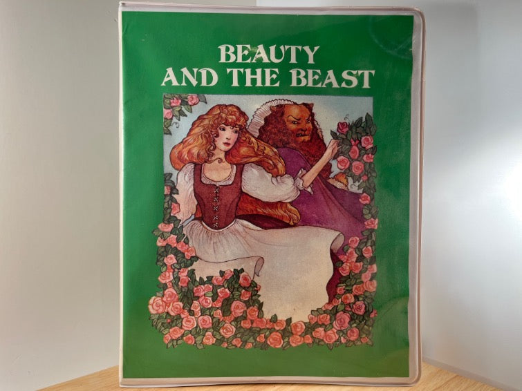 BEAUTY AND THE BEAST - troll associates read along - CASSETTE SET