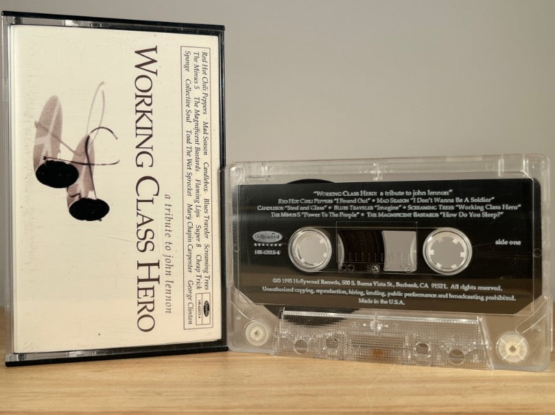 WORKING CLASS HERO - a tribute to John Lennon - various artists - CASSETTE TAPE