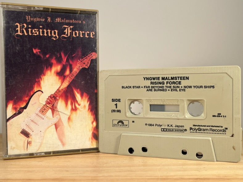Yngwie Malmsteen - rising force - CASSETTE TAPE