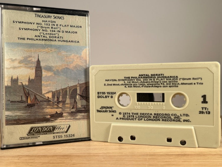 HAYDN - treasury series - CASSETTE TAPE