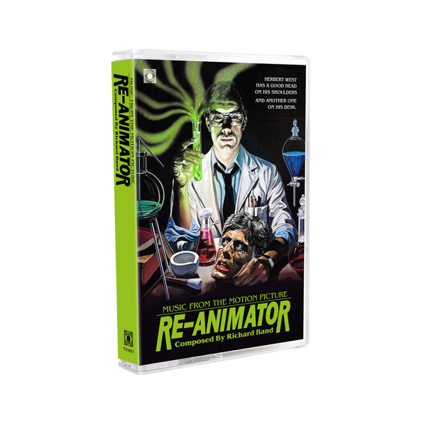 RE-ANIMATOR (1985) OST - BRAND NEW CASSETTE TAPE – TAPEHEAD CITY