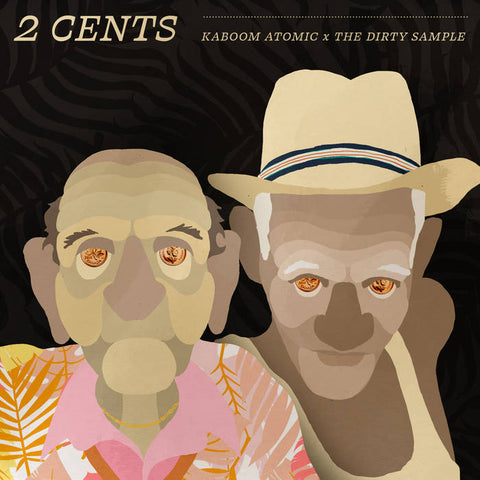 Kaboom Atomic x The Dirty Sample - 2 CENTS - BRAND NEW CASSETTE TAPE