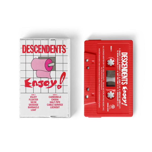 DESCENDENTS - Enjoy! - BRAND NEW CASSETTE TAPE – TAPEHEAD CITY