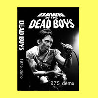 DEAD BOYS - ‘Dawn of The Dead Boys 1975 Demos’ - BRAND NEW CASSETTE TAPE