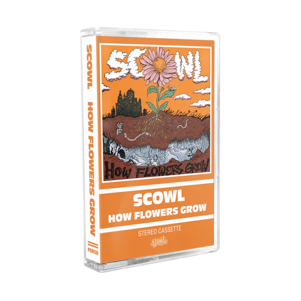 SCOWL - how flowers grow - BRAND NEW CASSETTE TAPE