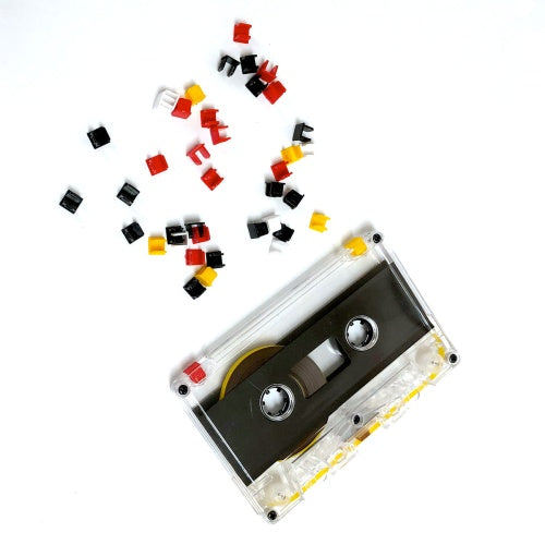 White Tab Plugs - Convert Tab Out Cassettes to Tab In!