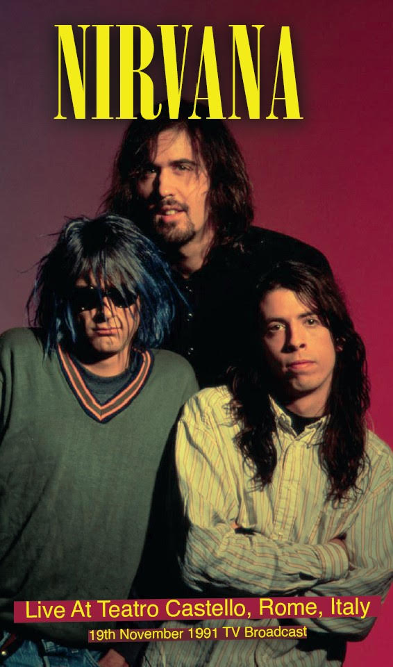 NIRVANA - LIVE AT TEATRO CASTELLO, ROME, ITALY, 19TH NOVEMBER 1991 - BRAND NEW CASSETTE TAPE