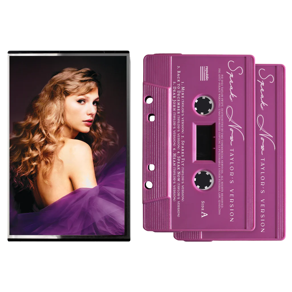 TAYLOR SWIFT - SPEAK NOW (TAYLOR'S VERSION) - BRAND NEW CASSETTE TAPE