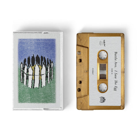 BATTLE AVE - i saw the egg - BRAND NEW CASSETTE TAPE