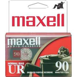 Maxell UR90 Cassette Tape (2 Pack)