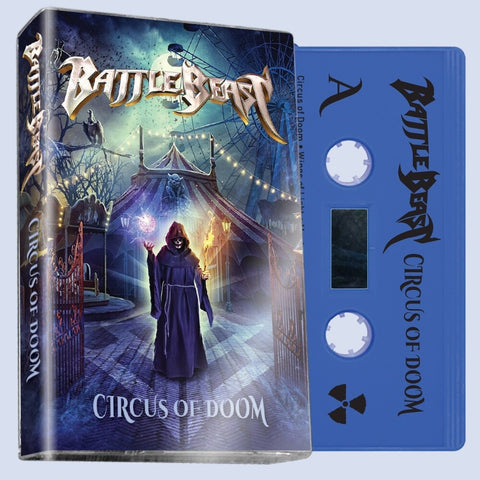 BATTLE BEAST Circus Of Doom (Blue Cassette) - BRAND NEW CASSETTE TAPE
