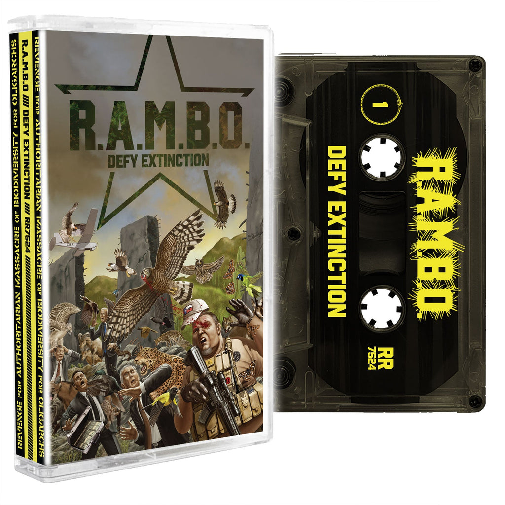 R.A.M.B.O. - Defy Extinction - BRAND NEW CASSETTE TAPE