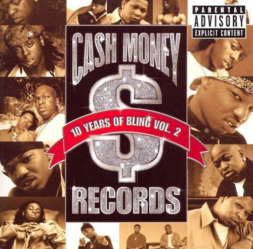 CASH MONEY MILLIONAIRES - 10 years of bling Vol. 2 - BRAND NEW SEALED CASSETTE TAPE