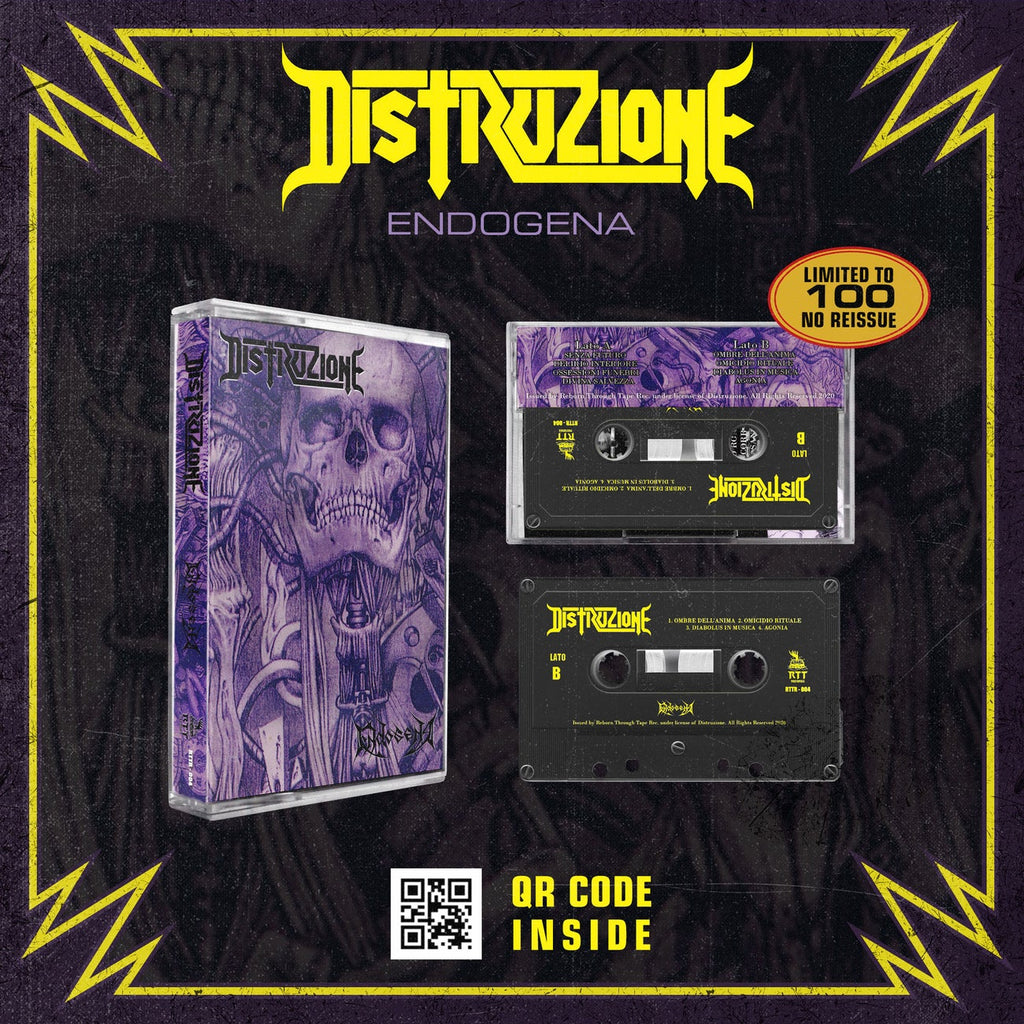 DISTRUZIONE - ENDOGENA - BRAND NEW CASSETTE TAPE