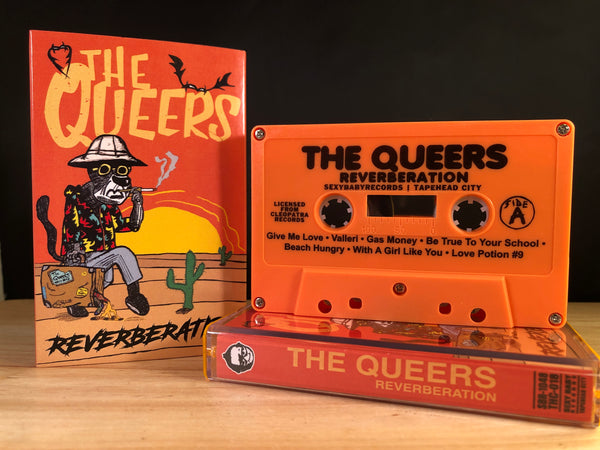 THE QUEERS - Reverberation - BRAND NEW CASSETTE TAPE – TAPEHEAD CITY