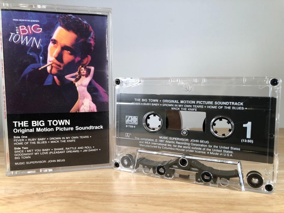 THE BIG TOWN - soundtrack - CASSETTE TAPE