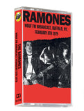 THE RAMONES - WBUF-FM Broadcast, Buffalo, NY, February 8th 1979 - BRAND NEW CASSETTE TAPE