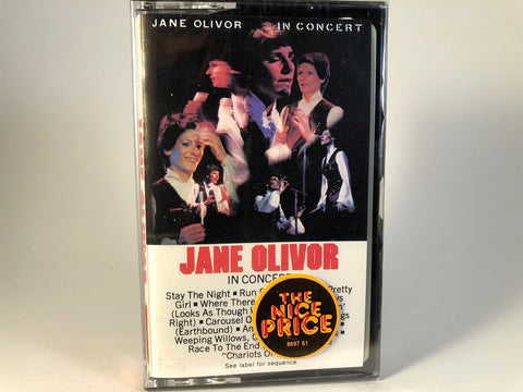 Jane Olivor – In Concert - BRAND NEW CASSETTE TAPE - vocals