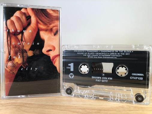 SHAWN COLVIN - fat city - CASSETTE TAPE