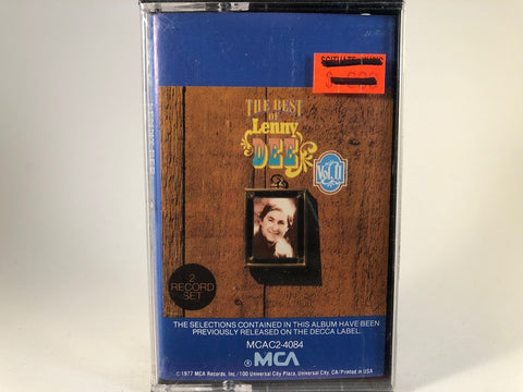 Lenny Dee – The Best Of Lenny Dee - Vol. II - BRAND NEW CASSETTE TAPE - vocals