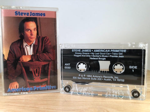 STEVE JAMES - american primitive - CASSETTE TAPE