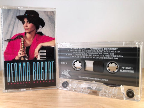 DEANNA BOGART - crossing boarders - CASSETTE TAPE