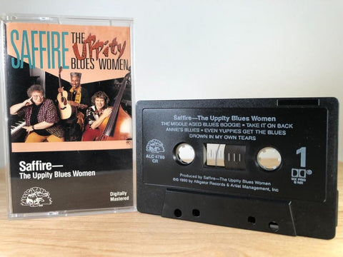 SAFFIRE - AND THE UPPITY BLUES WOMEN - s/t - CASSETTE TAPE