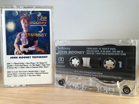 JOHN MOONEY - testimony - CASSETTE TAPE