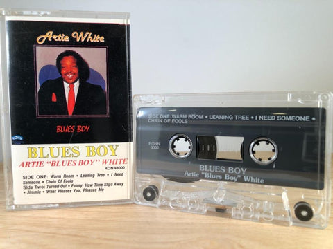 ARTIE WHITE - blues boy - CASSETTE TAPE