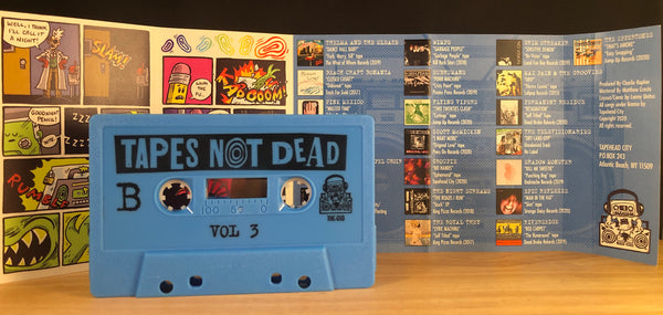 TAPES NOT DEAD - Vol.3 - BRAND NEW CASSETTE TAPE - CW2020 – TAPEHEAD CITY