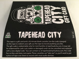 TAPEHEAD CITY GIFT CARD / BLANK CASSETTE - BLUE