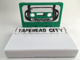 TAPEHEAD CITY GIFT CARD/ BLANK CASSETTE  - GREEN