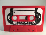 TAPEHEAD CITY GIFT CARD/ BLANK CASSETTE - RED