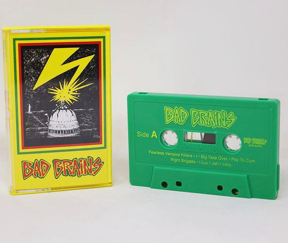 BAD BRAINS - s/t - BRAND NEW CASSETTE TAPE – TAPEHEAD CITY
