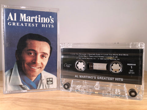 AL MARTINO - greatest hits - CASSETTE TAPE