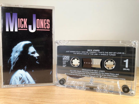 MICK JONES - s/t - CASSETTE TAPE