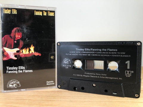 TINSLEY ELLIS - fanning the flames - CASSETTE TAPE