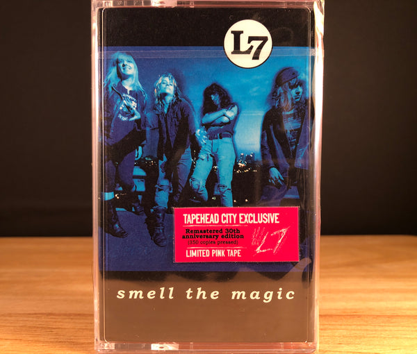 L7 - smell the magic - Pink 30th anniversary limited edition CASSETTE TAPE  - CW2020