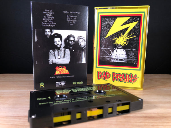 BAD BRAINS - s/t - BRAND NEW CASSETTE TAPE – TAPEHEAD CITY