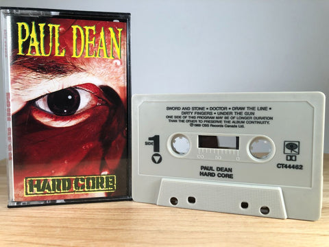 PAUL DEAN - hard core - CASSETTE TAPE