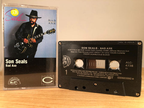 SON SEALS - bad axe - CASSETTE TAPE