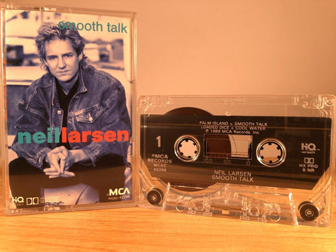 NEIL LARSEN - smooth talk - CASSETTE TAPE