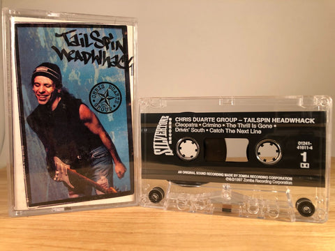 CHRIS DUARTE GROUP - tailspin headwhack - CASSETTE TAPE