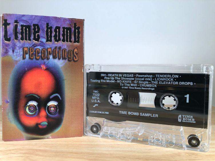 TIME BOMB SAMPLER - summer/fall 1997 - various artist - (cassingle) - CASSETTE TAPE