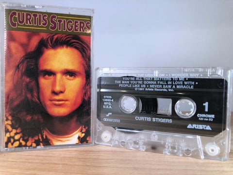 CURTIS STIGERS - s/t - CASSETTE TAPE