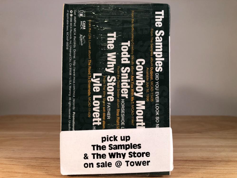THE SAMPLES (Cassingle) - CASSETTE TAPE