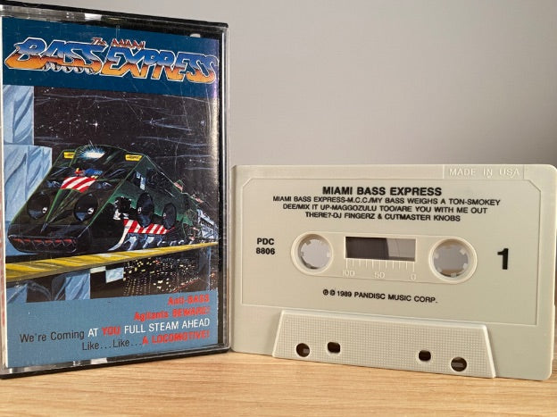 MIAMI BASS EXPRESS - s/t - CASSETTE TAPE