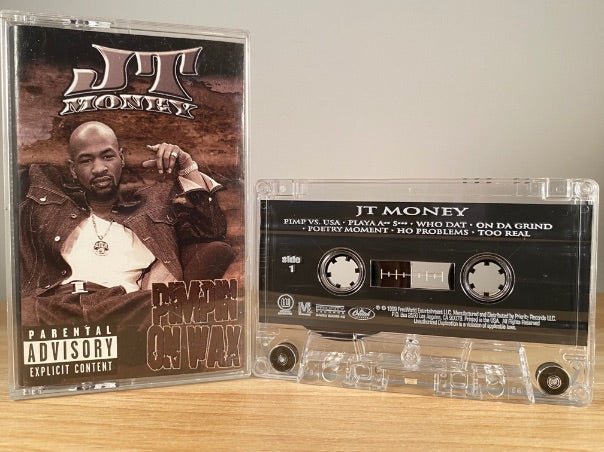 JT MONEY - pimpin’ on wax - CASSETTE TAPE